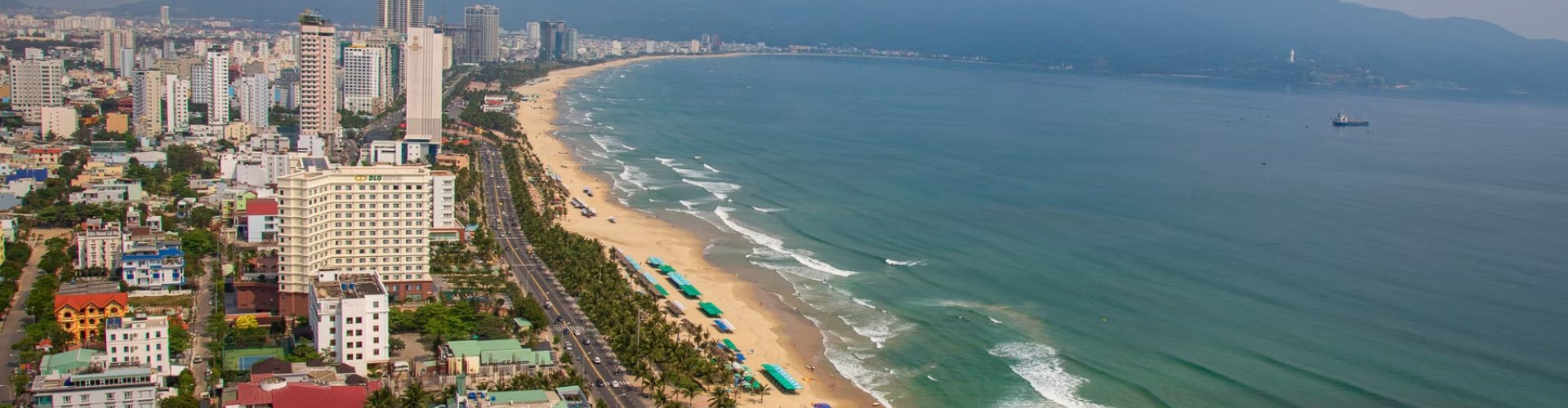 Sunset over Da Nang, VN