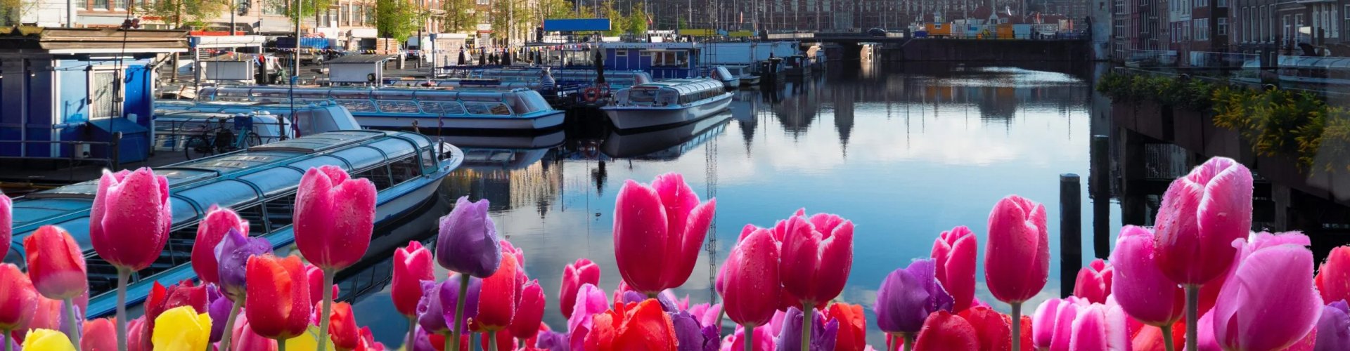 Canal view in Amsterdam
