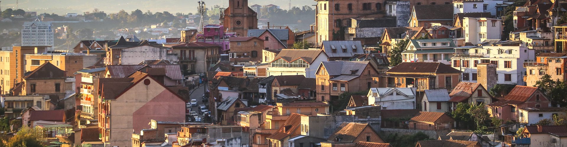 Street scene in Antananarivo, MG