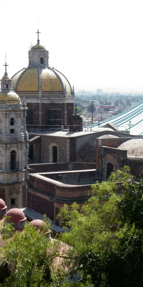 Historic street in Guadalupe, MX