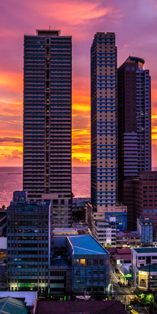 Street scene in Manila