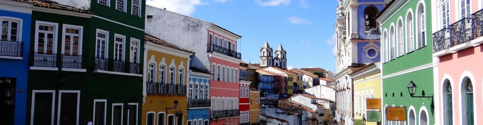 Sunset over Salvador, Brazil