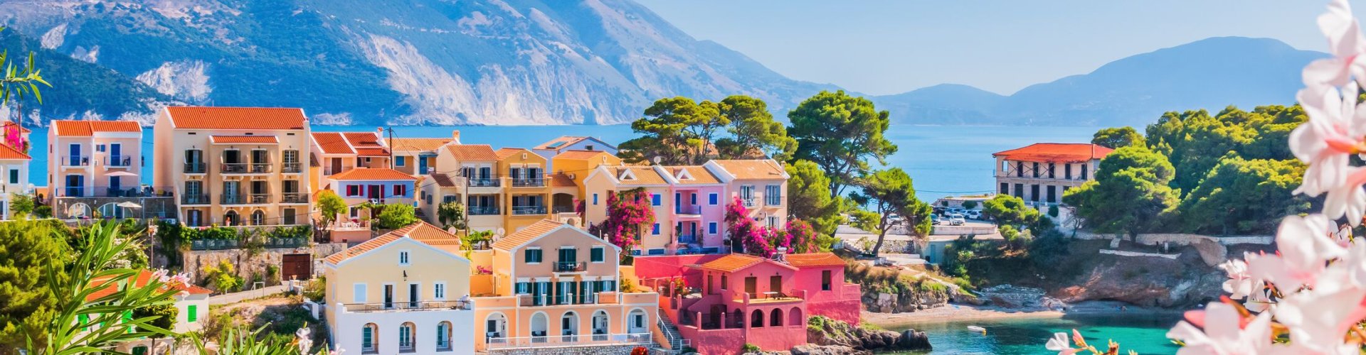 Scenic Kefalonia landscape