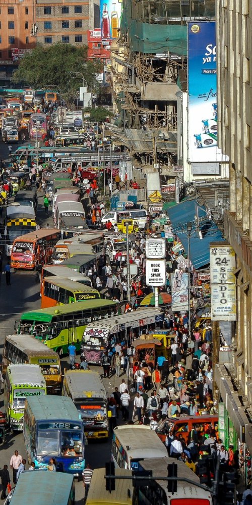 Nairobi walking tour local scene