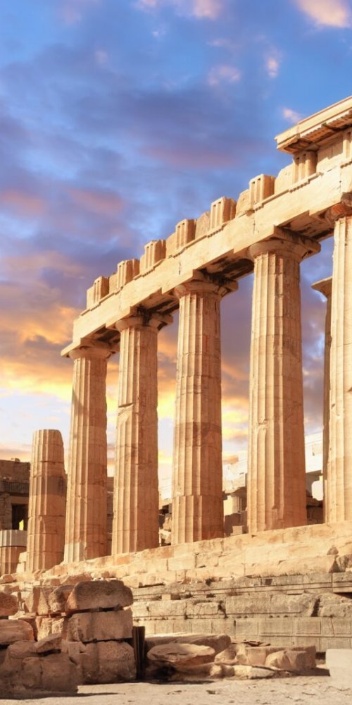 Biking in Athens, GR