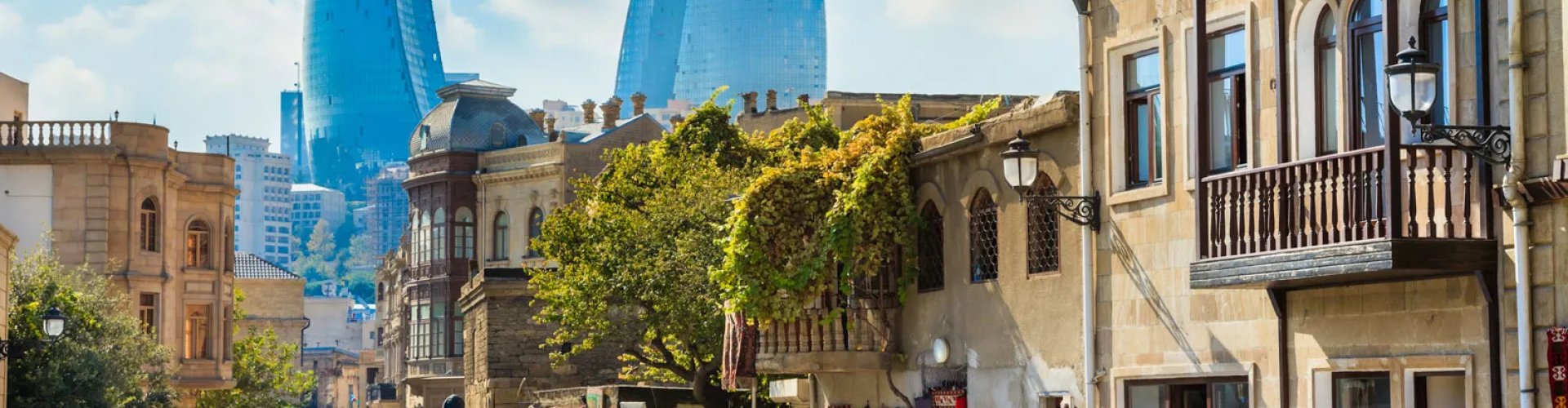 Baku panoramic view