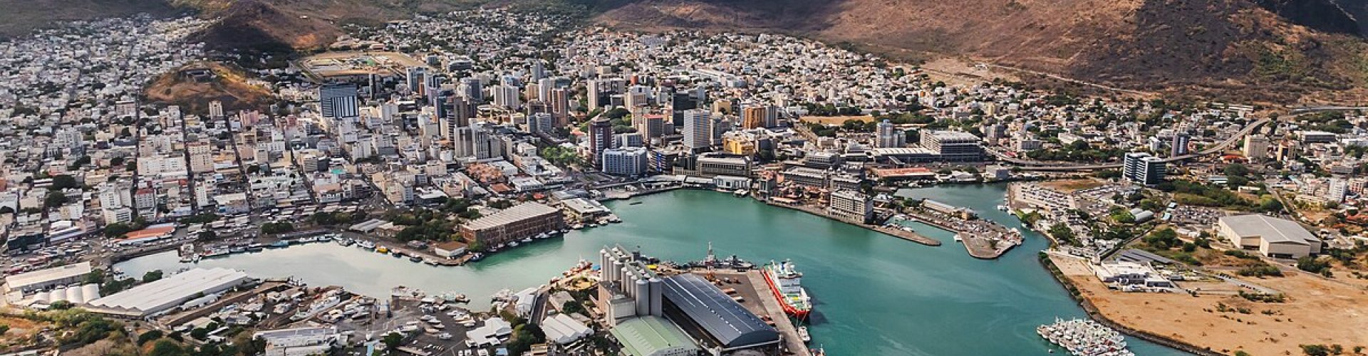 Port Louis evening skyline