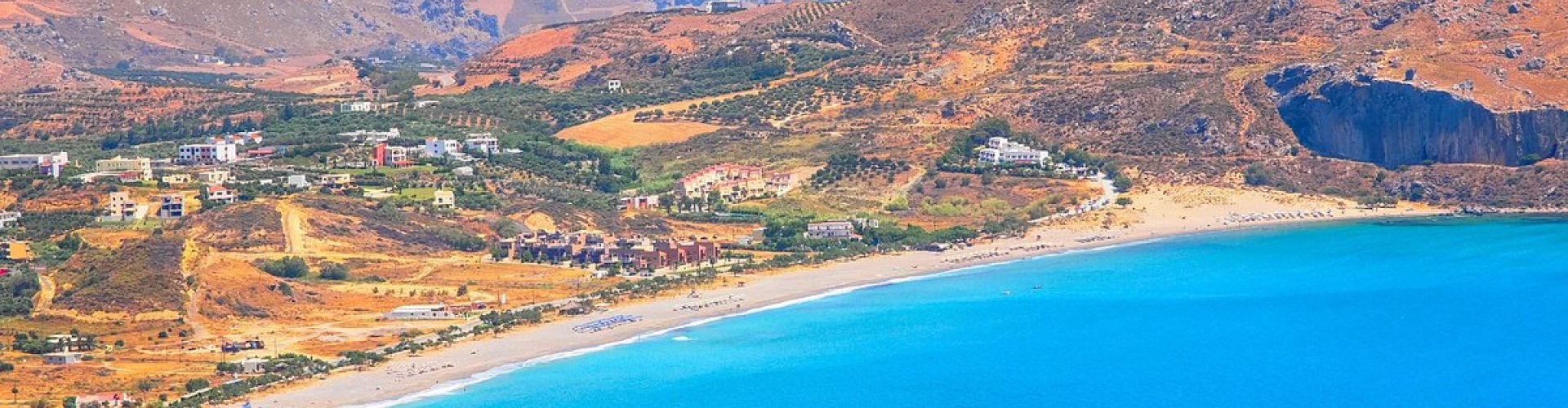 Sunset over Plakias Bay