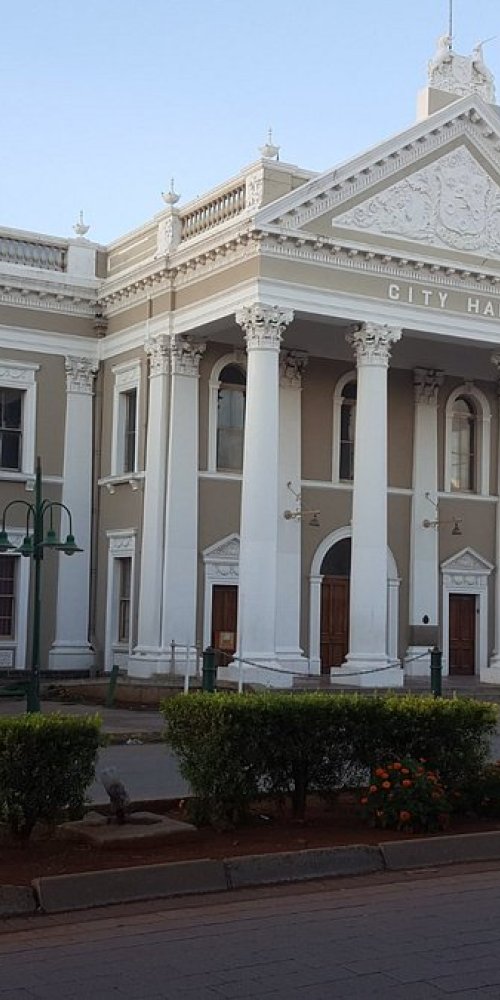 Cycling in Kimberley, ZA