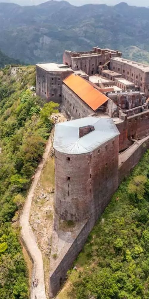 Bicycles ready for a tour in Cap Haitien