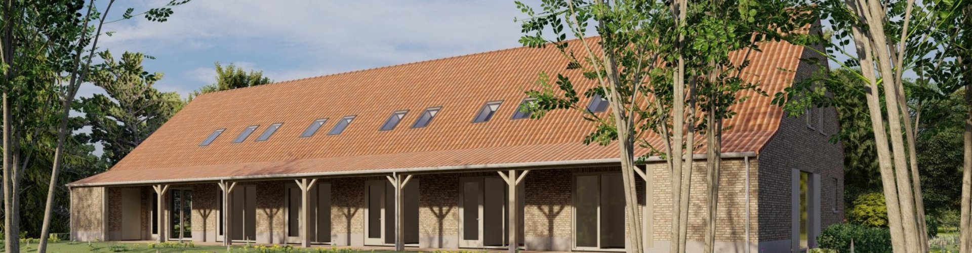 Scenic view of Steensel landscape