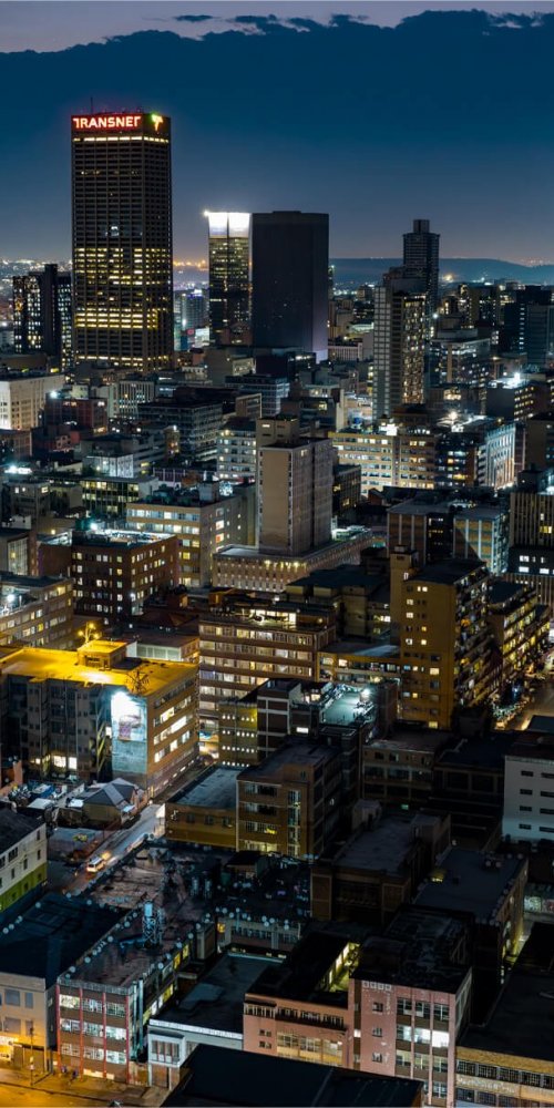 Cycling in Johannesburg