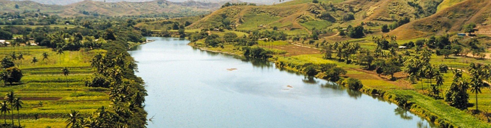 Sunset over Sigatoka River