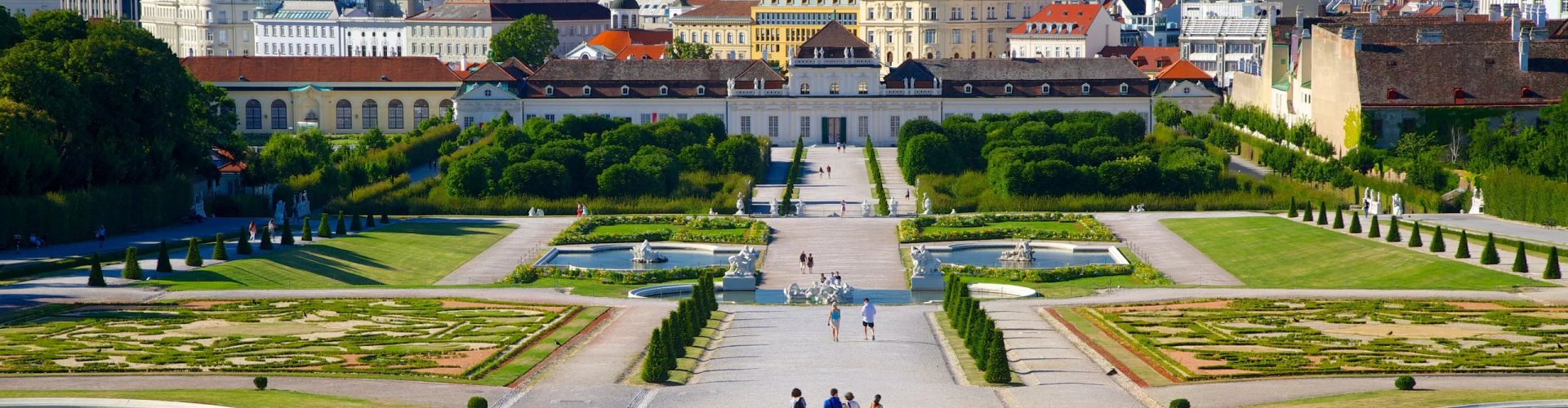 Vienna Streetscape at Dusk
