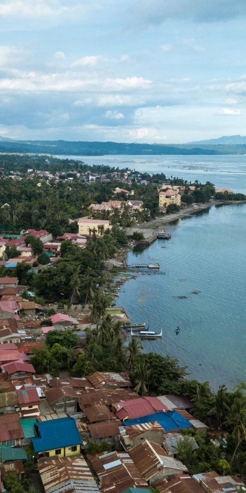 Local street scene in Batangas City