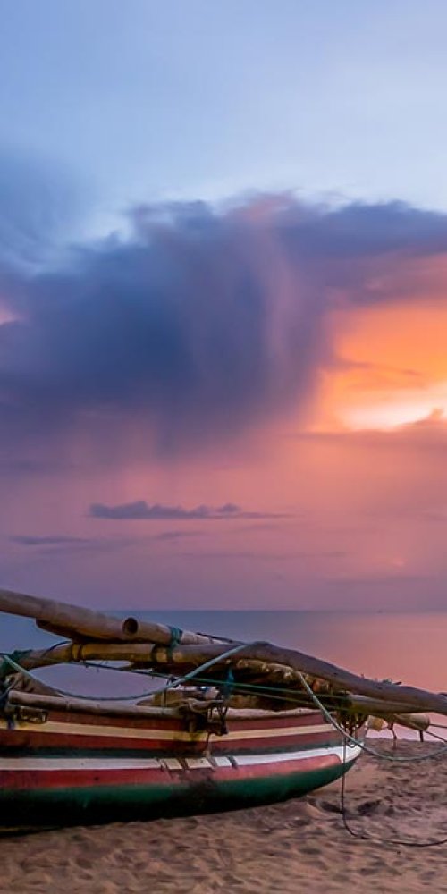 Boat tour and biking in Negombo, WA, LK