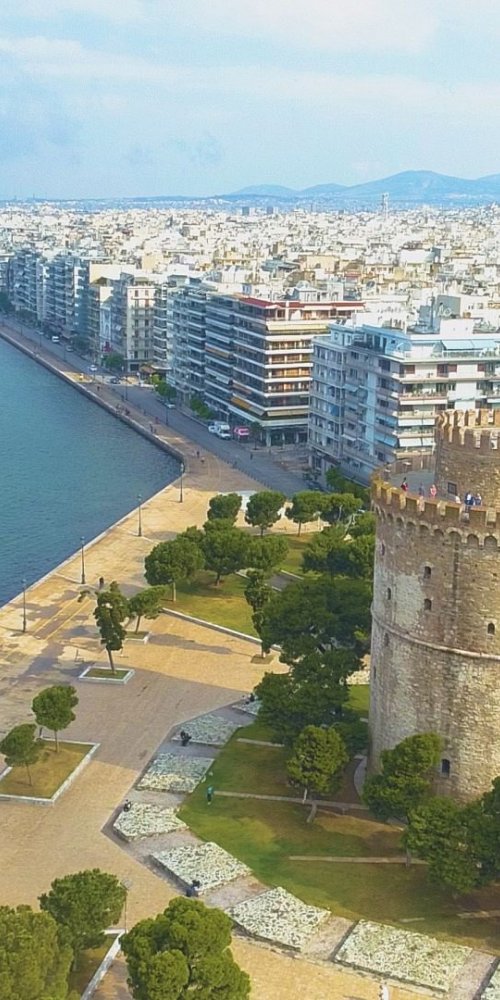 Thessaloniki street scene