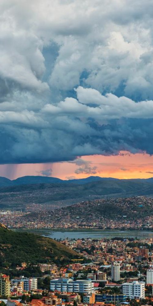Biking around Cochabamba