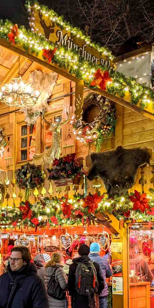 Bicycles and Isar River in Munich