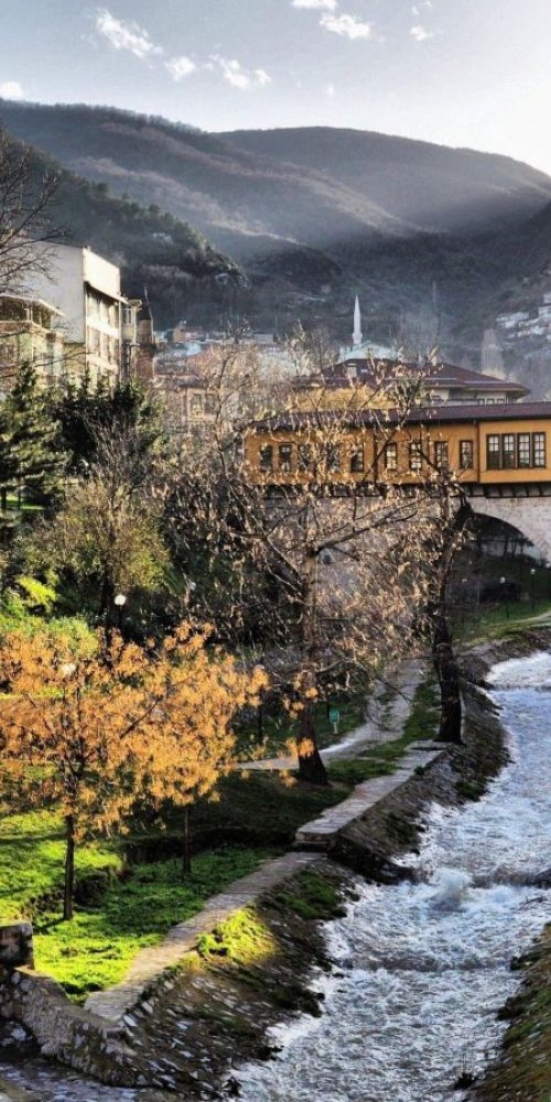 Bursa bike rental and tram