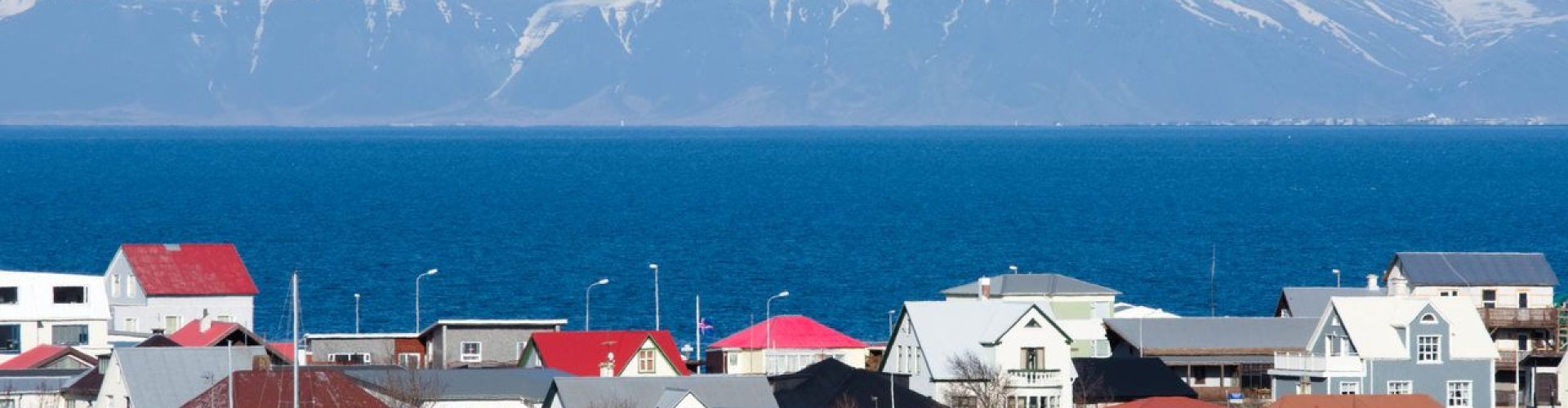 Keflavik coastline at sunset