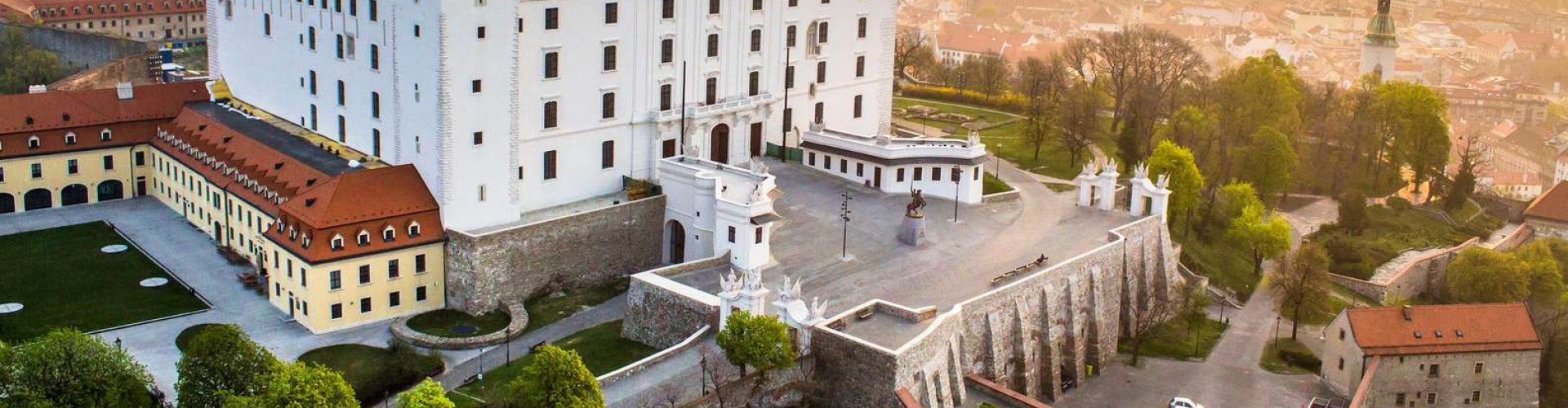 Bratislava at sunset